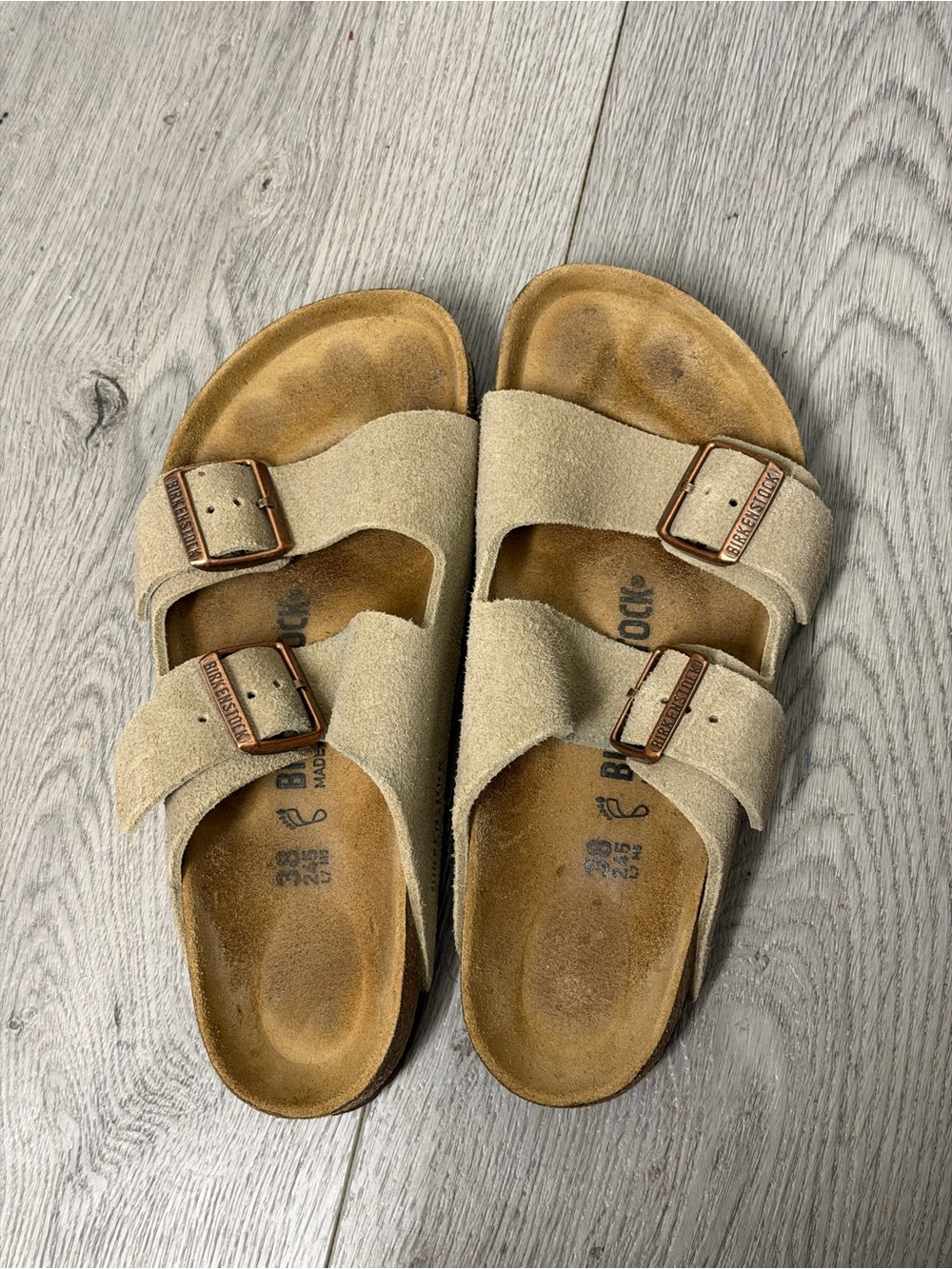 Birkenstock Arizona Suede Sandals